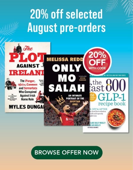 subscriber offer - 20% off top august pre-order books 