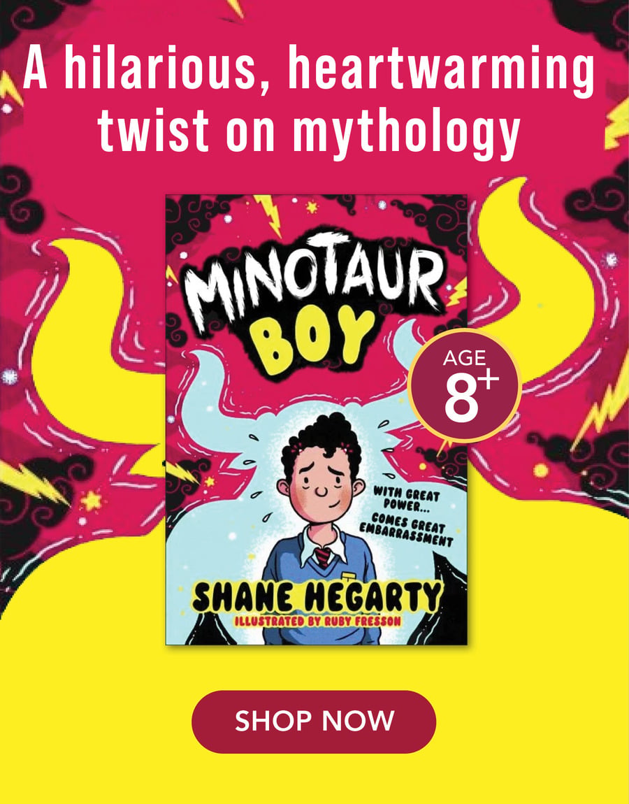 Minotaur Boy book by Shane Hegarty 