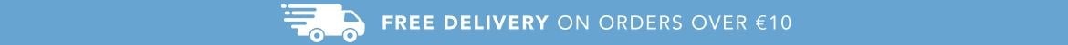 Free Delivery on orders over €10*