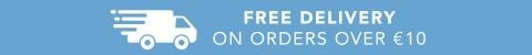 Free Delivery on orders over €10*