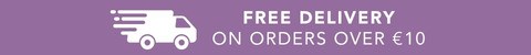Free shipping on orders over €10