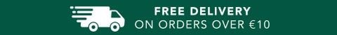 Free Delivery on orders over €10*