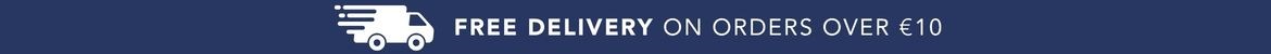 Free shipping on orders over €10