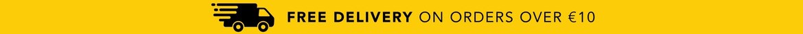 Free shipping on orders over €10