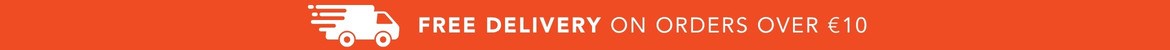 Free shipping on orders over €10