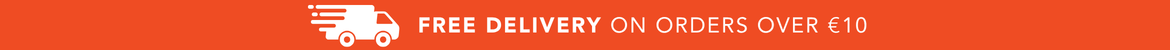 Free shipping on orders over €10
