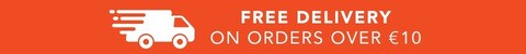 Free shipping on orders over €10