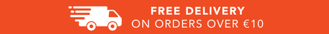Free shipping on orders over €10