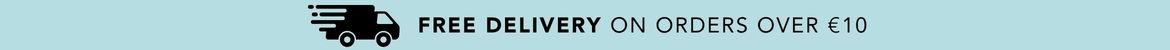 Free shipping on orders over €10