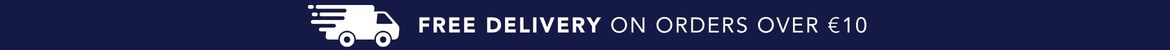 Free shipping on orders over €10