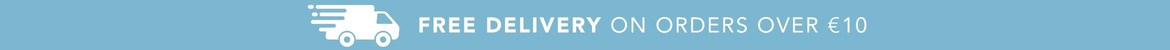 Free shipping on orders over €10