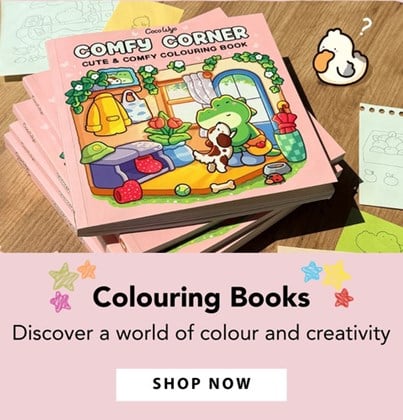 Kids & NonFic Colouring Books Banner