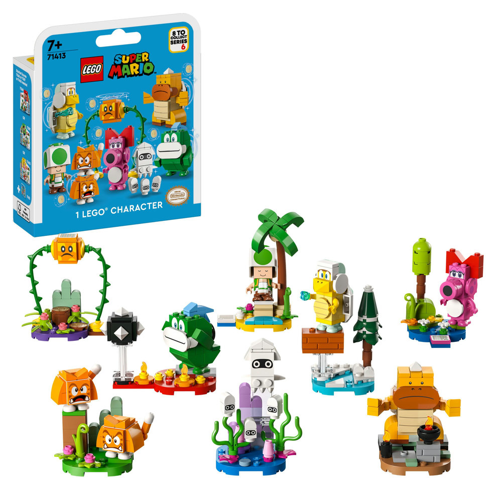 Lego-MINECRAFT - Pack de 6 Figurines Prix Noël 14.99€