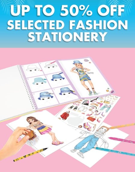 Summer Sale: Fashion Stationery Slide 