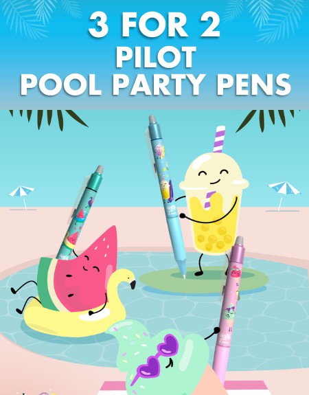 Summer Sale: Pilot Pens Slide 
