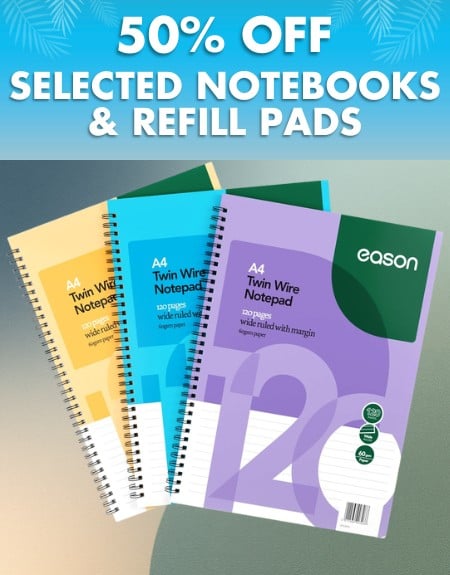 Summer Sale: Notebooks & Refill Pads 