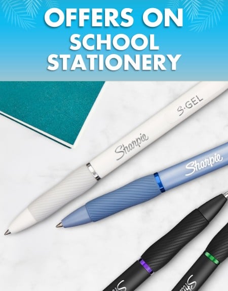 Summer Sale: School Stationery Slide 