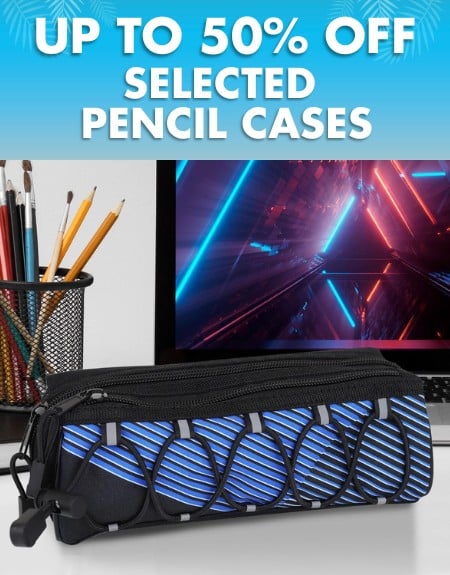 Summer Sale: Pencil Cases Offer Slide 