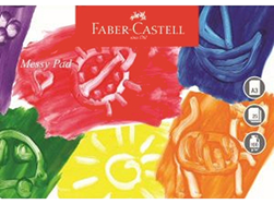 Faber Castell Messy Pad A4 100Gsm 25 Sheet Gummed