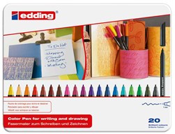 Edding 1200 colour pen set of 20