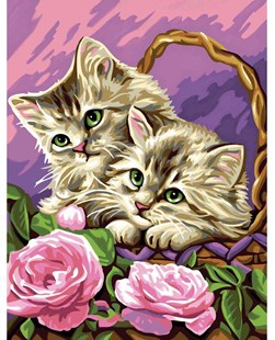KSG PbN Med - Floral Kittens