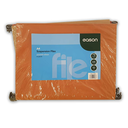 Eason 10 pack A4 Suspension Files Asst Colours
