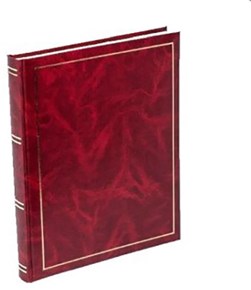 Hampton Leatherlook Self Adhesive Album Red 36 slides