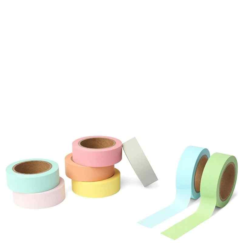 Paperchase 10 Metres Pastel Washi Tape - Pack Of 8