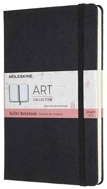 Moleskine Notebook Art Bullet Large Black