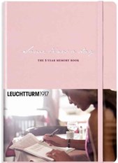 Leuchtturm1917 Some Lines A Day 5 Year Book A5 Powder blush 