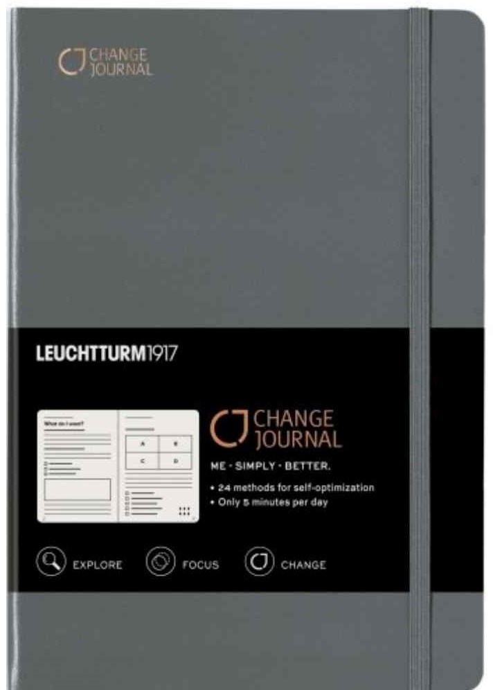 Leuchtturm1917 Medium A5 Hardcover Notebook Squared Black – Reid Stationers