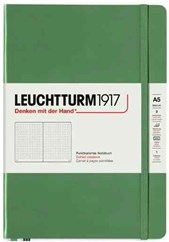 Leuchtturm1917 Notebook Hardcover Medium A5, Dotted, Olive