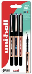 Uni-Ball Eye Pens Pack of 3 Assorted Colours