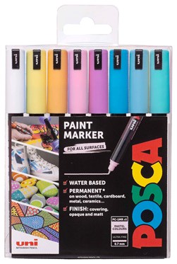 Uni Posca Paint Pens - Colour with Claire