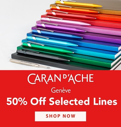 Stationery: Caran D'ache Offer Banner