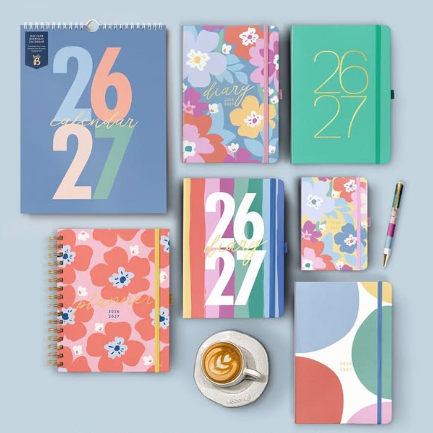 What's New: Mid Years Diaries and Calendars 