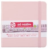 Royal Talens Art Creation Sketchbook Pastel Pink 12 x 12 cm