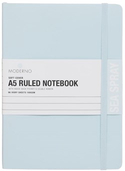 WHS Mod A5 Ruled Soft Seaspray Notebook
