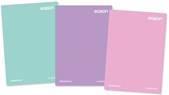 Eason A4 Pastel Hardback 160 Page Pack of 3