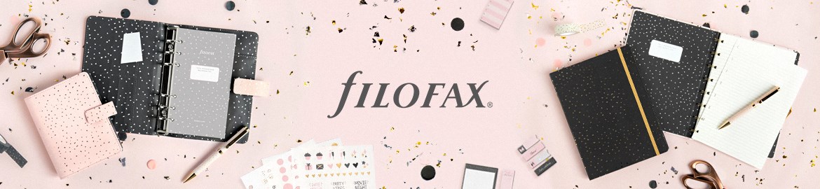 Filofax landing Page Banner