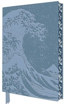 Flame Tree- Artisan Art Hokusai Great Wave Notebook