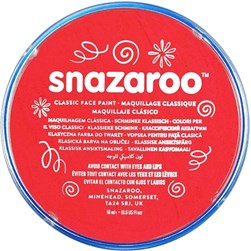 Snazaroo 18Ml Bright Red