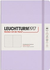 Leuchtturm1917 Notebook Hardcover Medium A5, Dotted, Lilac