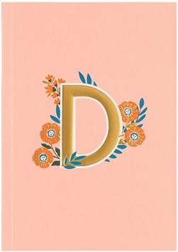 Paperchase Letter D Notebook