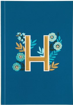 Paperchase Letter H Notebook