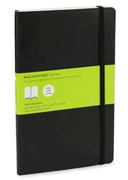 Moleskine Notebook Lg Pla Black Soft