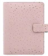  Filofax Pocket Confetti Rose Quartz Organiser
