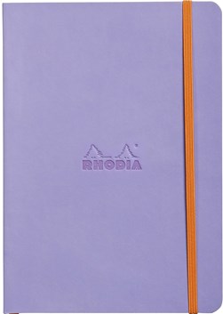 Rhodia softcover NB IRIS A5 80 sheets lined ivory