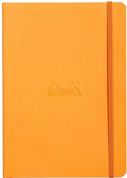 Rhodia softcover NB ORANGE A5 80 sheets dot ivory