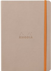 Rhodia Softcover A5 Dotted Notebook Rose Smoke